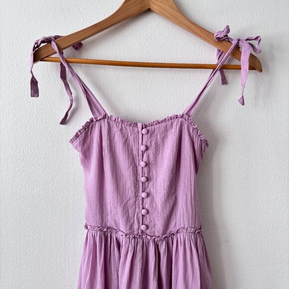 & Other Stories Smocked Strap Mini Dress - Picture 6 of 11